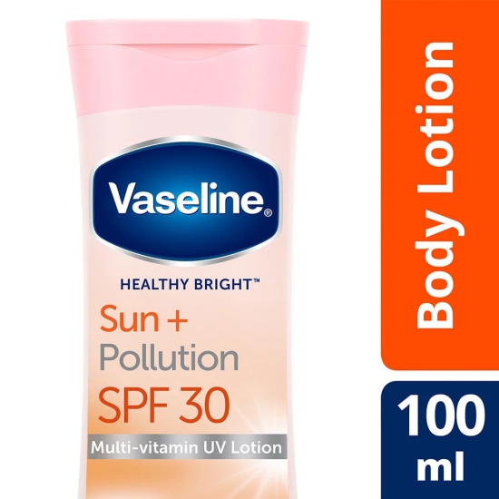 Vaseline Sun + Pollution Protection Spf 30 Body Lotion Upto 30X Sun Protection 100 Ml