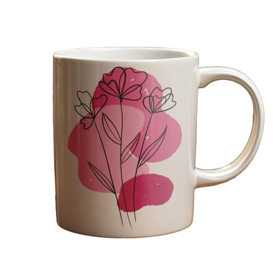 Pink Petal Bloom Coffee Mug