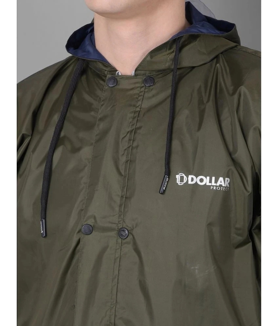 Dollar Green Polyester Mens Rain Suit ( Pack of 1 ) - XL