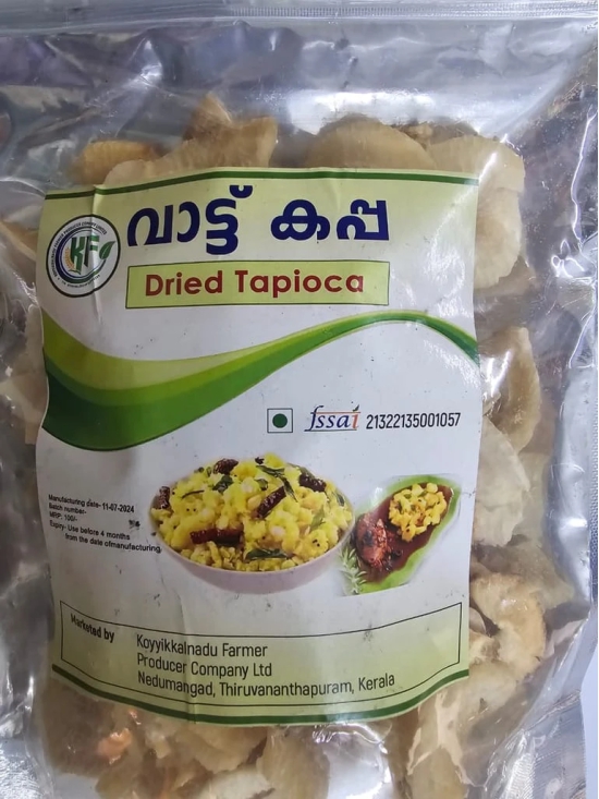 Dried Tapioca