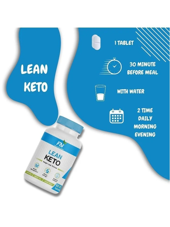 Floral Nutrition Lean keto Fat Burner (Weight Loss) for Women & Men 60 no.s Fat Burner Tablet