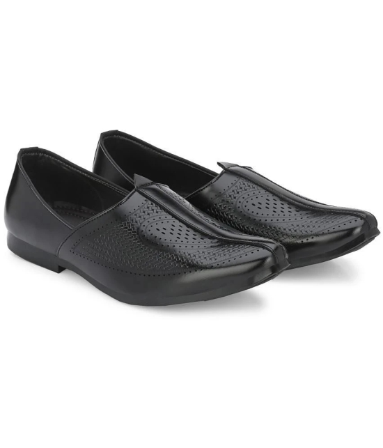 Leeport - Black Mens Jutti - None