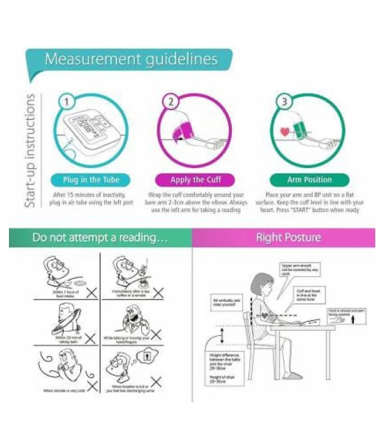 AccuSure TS Automatic Upper Arm Blood Pressure BP Monitor