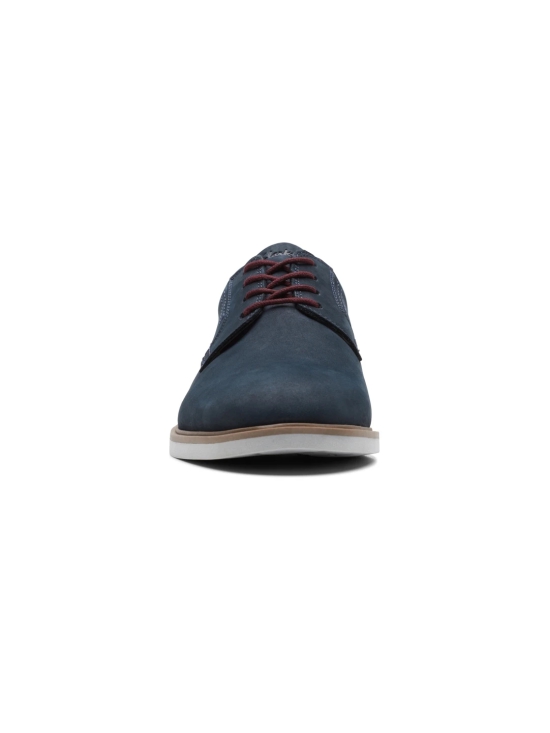 CLARKS NAVY MEN MALWOOD FORMAL LACE-UPS SHOES