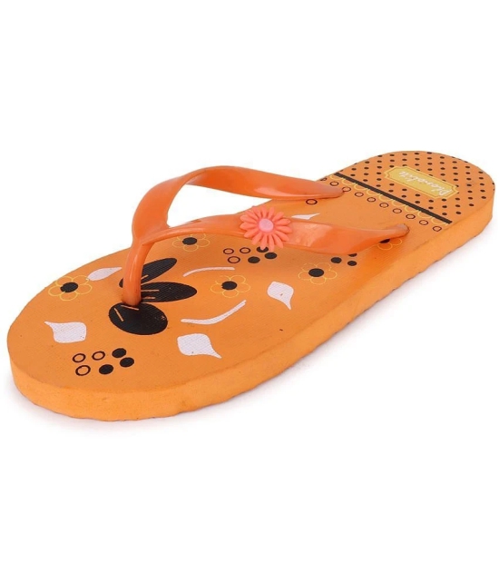 Phonolite Orange Womens Flip Flop - None