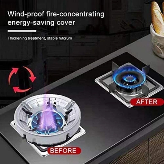 WUGO::Gas stove burners | gas stove| gas stove stand | gas saver | kitchen accessories items | max gas savoir | Chula stand Stove Protector | Energy saving Stand for Gas