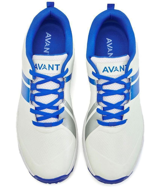 Avant PaceMax White Cricket Shoes - 11