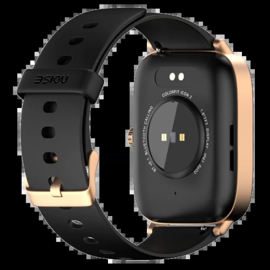 Noise Colorfit Icon 2 - 1.8'' Display with Bluetooth Calling, AI Voice Assistant Smartwatch Midnight Gold