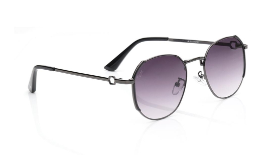 Grey Geometric Sunglasses for Women