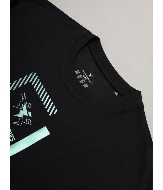 Technosport Black Polyester Men's Running Sweatshirt ( Pack of 1 ) - 2XL