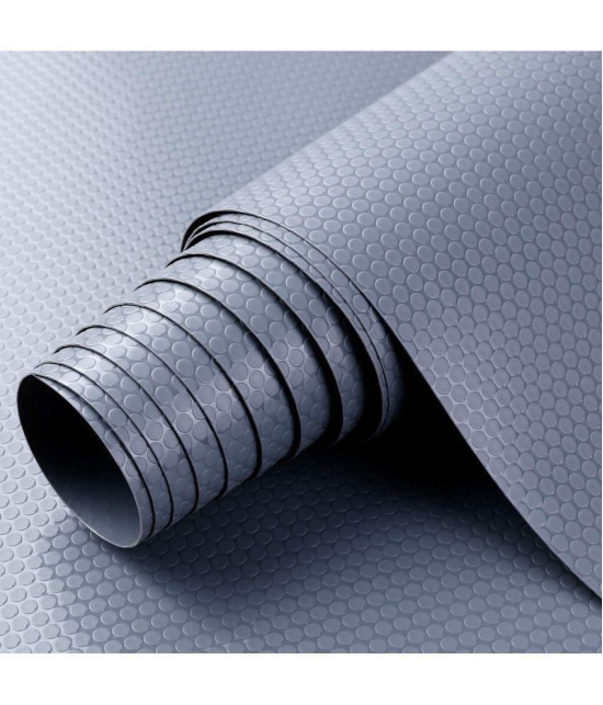 EASYHOME Multipurpose ( 60 cm X 5 m) EVA Anti-Slip Mat Liners For Bathroom, Kitchen, Fridge & Table Mat- Grey (60cmx500cm)