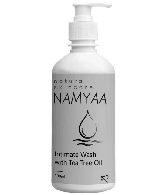 Namyaa Natural Intimate Wash With Tea Tree Oil | Ph Balanced | Prevents Dryness, Bad Smell | 300Ml