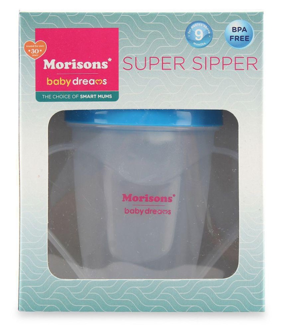 Morisons Baby Dreams Blue Plastic Spout Sippers