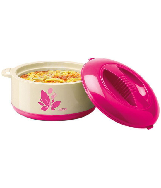 Milton New Orchid 2500 Inner Steel Casserole, 2360 ml, Pink - Pink