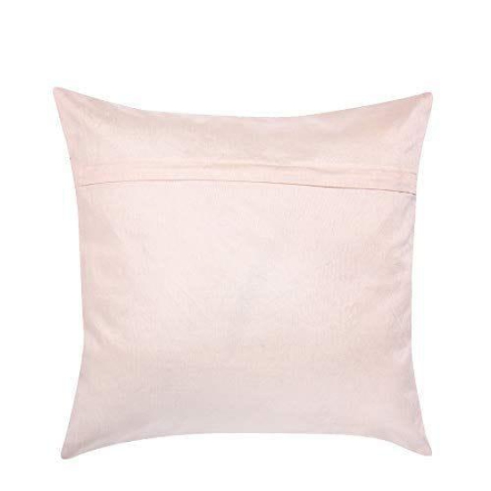 Twig Sunset Modern Chic Designer Velvet Cushion Cover (Beige)