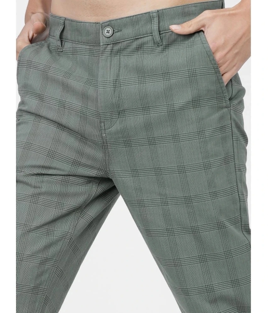 Ketch Slim Flat Mens Chinos - Green ( Pack of 1 ) - None