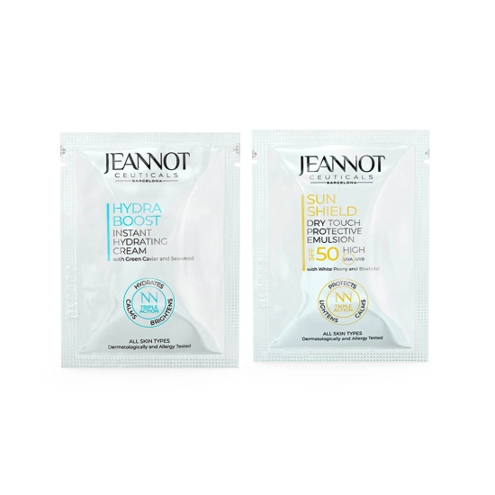 Sample sachets Instant Hydrating Cream - 2pcs & Ultra Soothing Mask - 2pcs