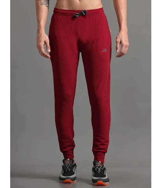 JILZ Maroon Polyester Mens Joggers ( Pack of 1 ) - None