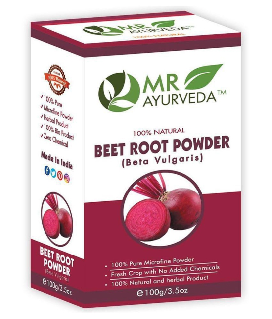 MR Ayurveda BeetRoot Powder Face Pack Masks 100 gm