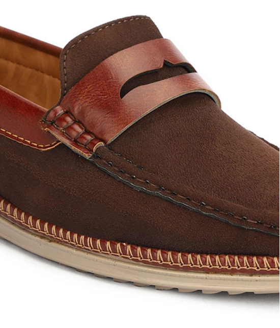 Buxton Brown Mens Penny - 7