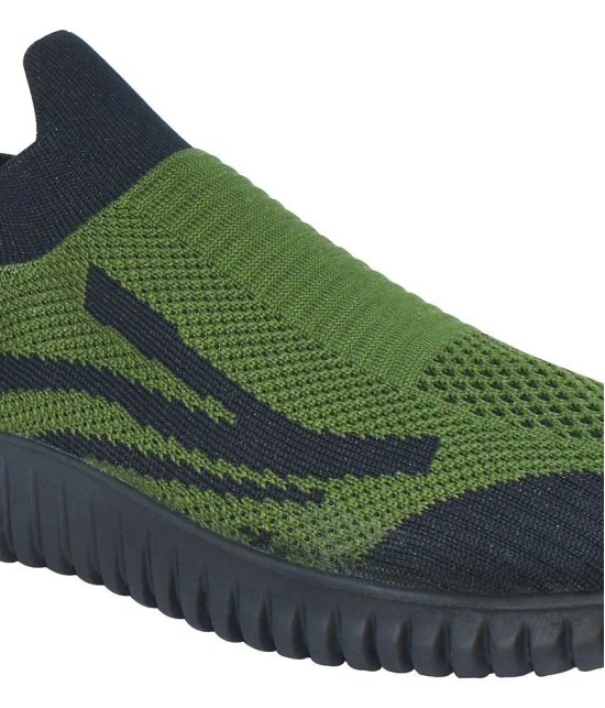 Ajanta - Olive Mens Sports Running Shoes - None