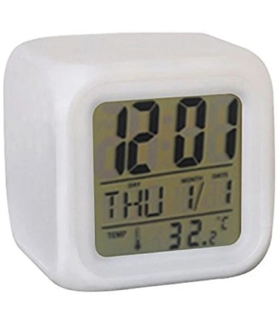 NAMRA Digital Plastic Table Clock - Pack of 1