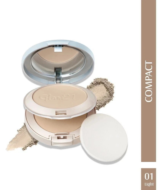 Glam21 2in1 Compact Powder Weightless Peerless Longlasting Matte Finish Look 20g Shade-01