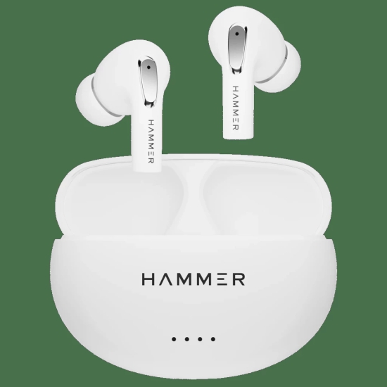 Hammer Mini Pods TWS Bluetooth Earbuds with Bluetooth v5.3 and Smart Touch Controls