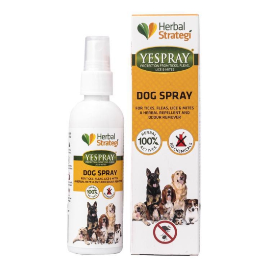 Herbal Dog Spray for Ticks,Fleas,Lice and Mites - 100 Ml