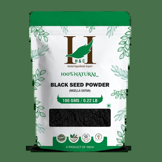 HC Herbal Ingredients Expert Black Seed Powder - 100 g-H&C Herbal Ingredients Expert Black Seed Powder - 100 g