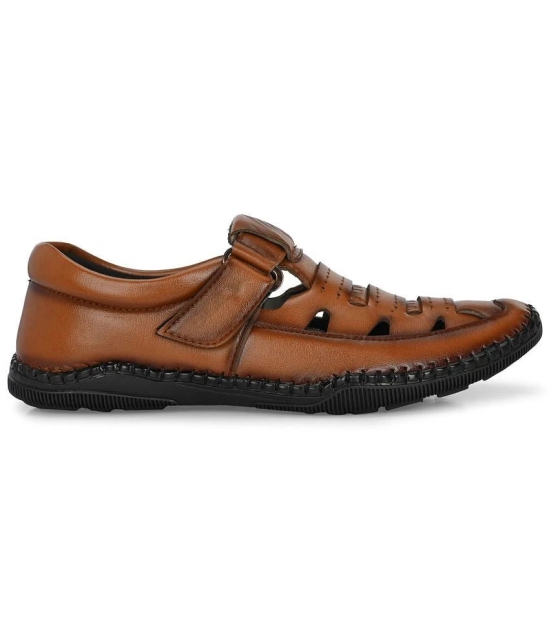 Bucik - Tan Mens Sandals - None