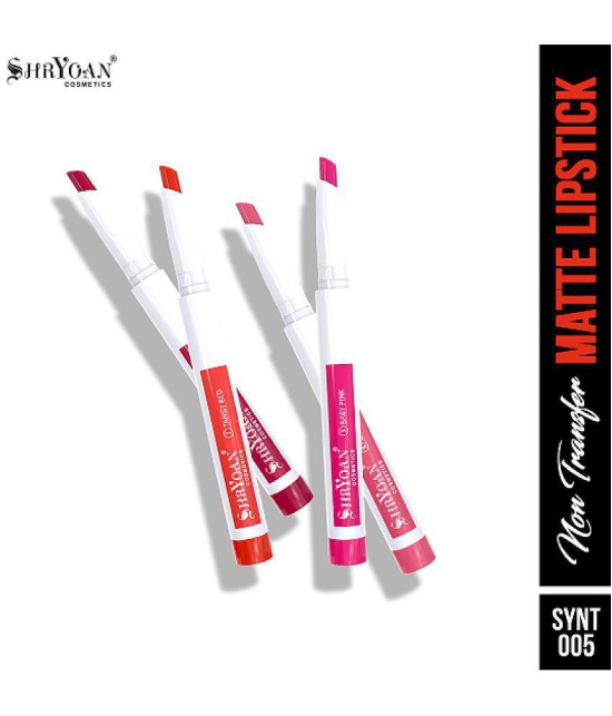 shryoan - Coral Matte Lipstick 40