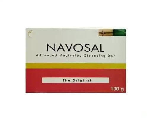 Navosal Advanced Medicated Cleansing BAR  100GM, PACK OF 3