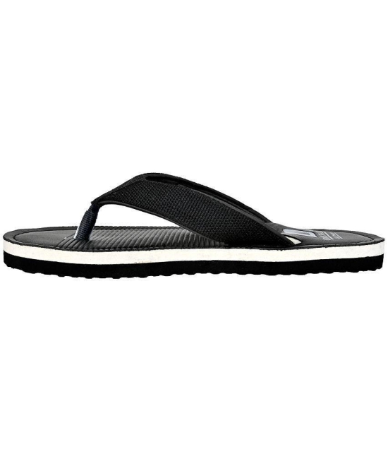 GRASS WALK - Black Men's Thong Flip Flop - None