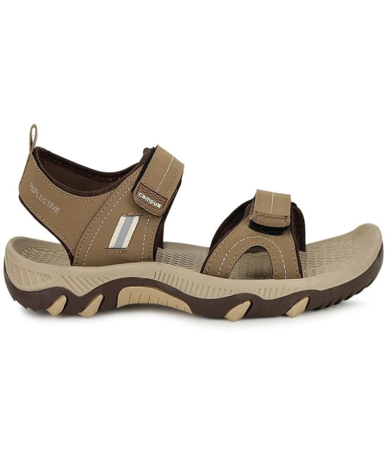 Campus - Beige Mens Floater Sandals - None