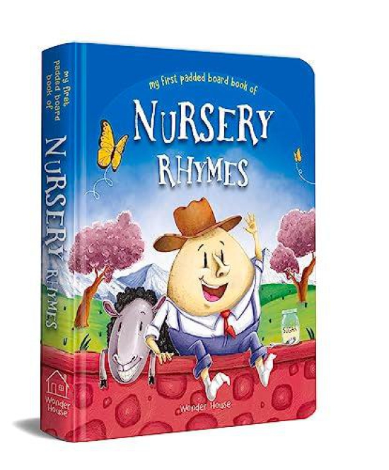 Nursery Rhymes Board Book: Illustrated Classic Nursery Rhymes (My First Book series)