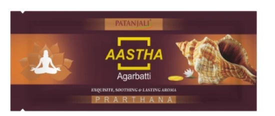 AASTHA AGARBATTI PRARTHANA - 20 GM