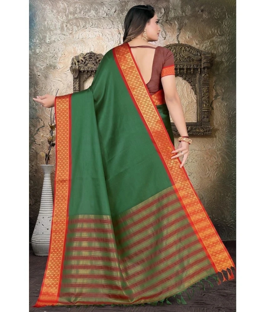 LEELAVATI - Multicolor Silk Saree With Blouse Piece ( Pack of 1 ) - Multicolor