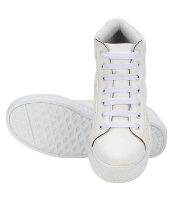 Commander Shoes - White  Womens Sneakers - None