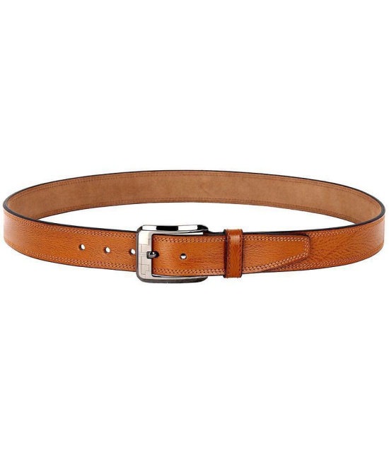 Leather World - Leather Men's Casual Belt ( Pack of 1 ) - None