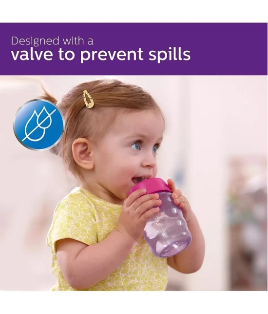 Philips Avent Pink Plastic Spout Sippers