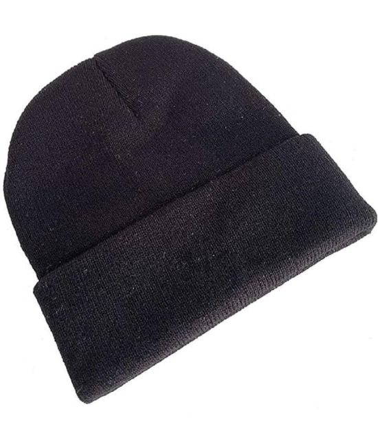 Penyan School Winter Woolen Cap Beanies Warm Cold Weather Beanie Hats for Boys or Girls (5 - 6 Years) - None