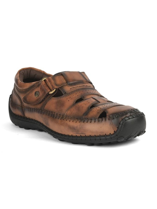 Liberty - Brown Mens Sandals - None