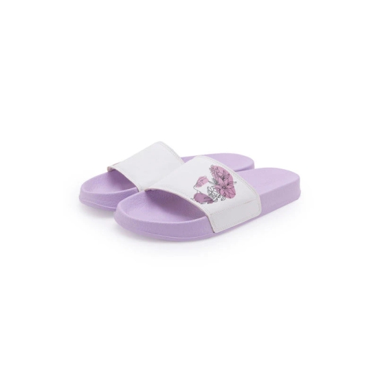 RedTape Women Purple Sliders