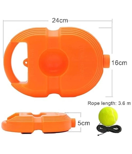 Tennis Trainer Rebound Ball,Solo Tennis Training Equipment for Self-Pracitce,Portable Tool,Tennis Rebounder Kit,Including Toys (No Racket Included)