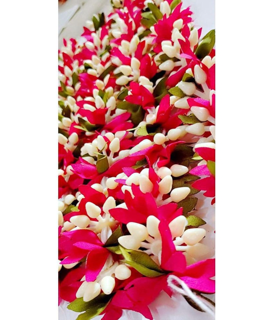 Padmavathi Enterprises - Pink Lily Artificial Flower ( Pack of 4 )