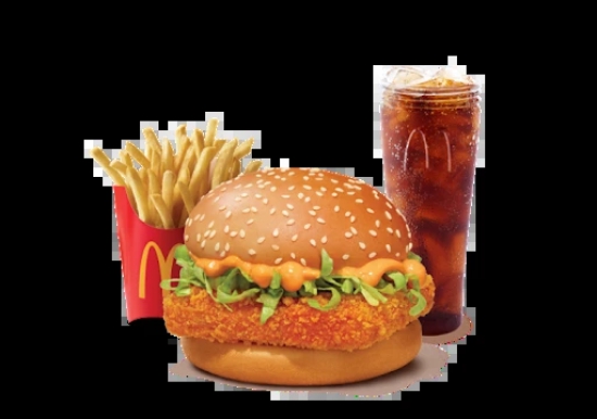 McSpicy Paneer Burger Combo