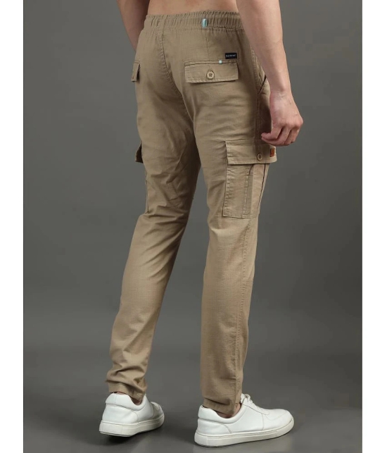 Paul Street Slim Flat Mens Cargos - Cream ( Pack of 1 ) - None