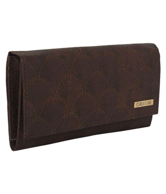 Creature Brown Faux Leather Handheld - Brown