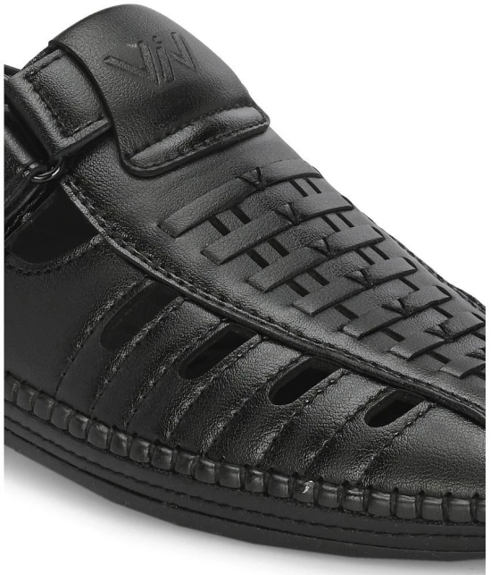 viv - Black Mens Sandals - None